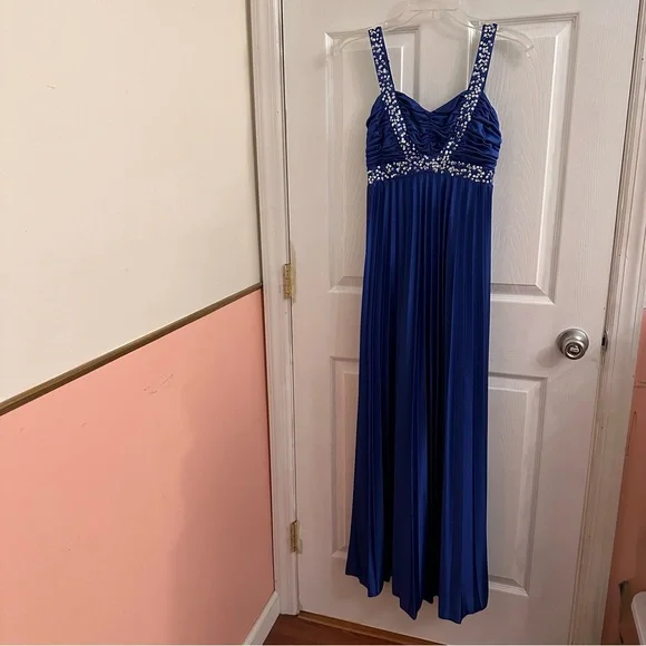 cobalt blue dress petite Landon Mini Dress Cobalt Blue main image 0